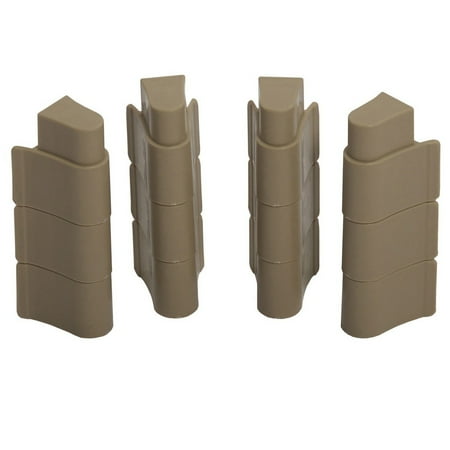Universal and Mini Co-Sleeper Leg Extensions - Toffee