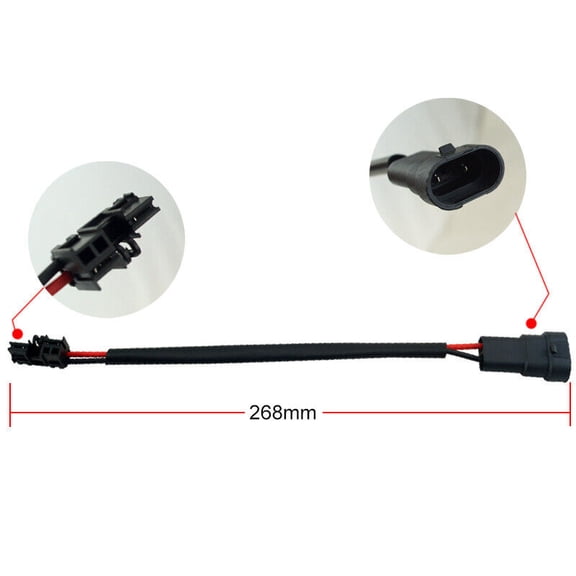 Universal car HID stabilizer adapter cable for small series D4S/D4R HID stabilizer to 9005/9006 power cord
