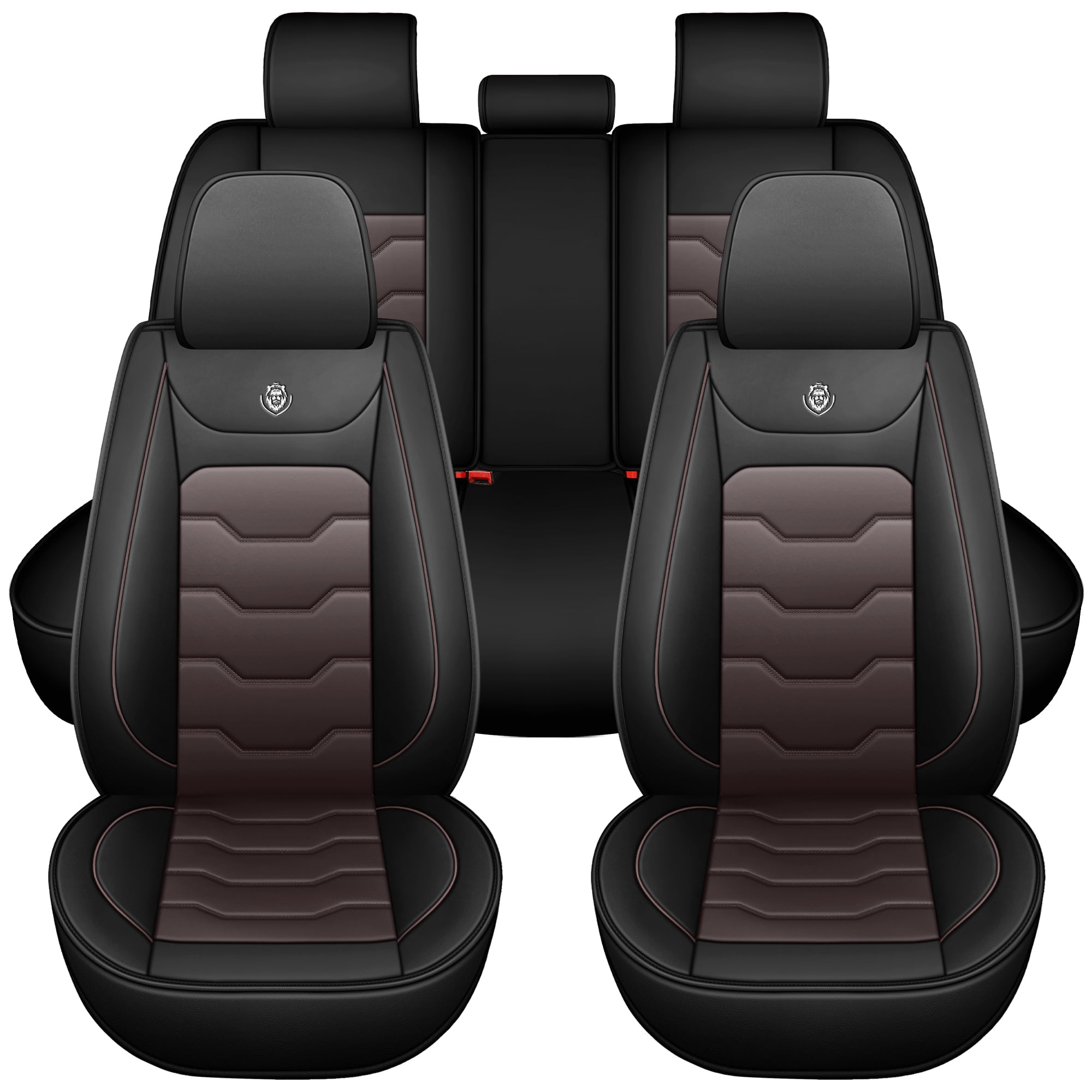 Universal car seat covers, suitable for five-seat vehicles, filled with sponge, comfortable, durable, and trustworthy.