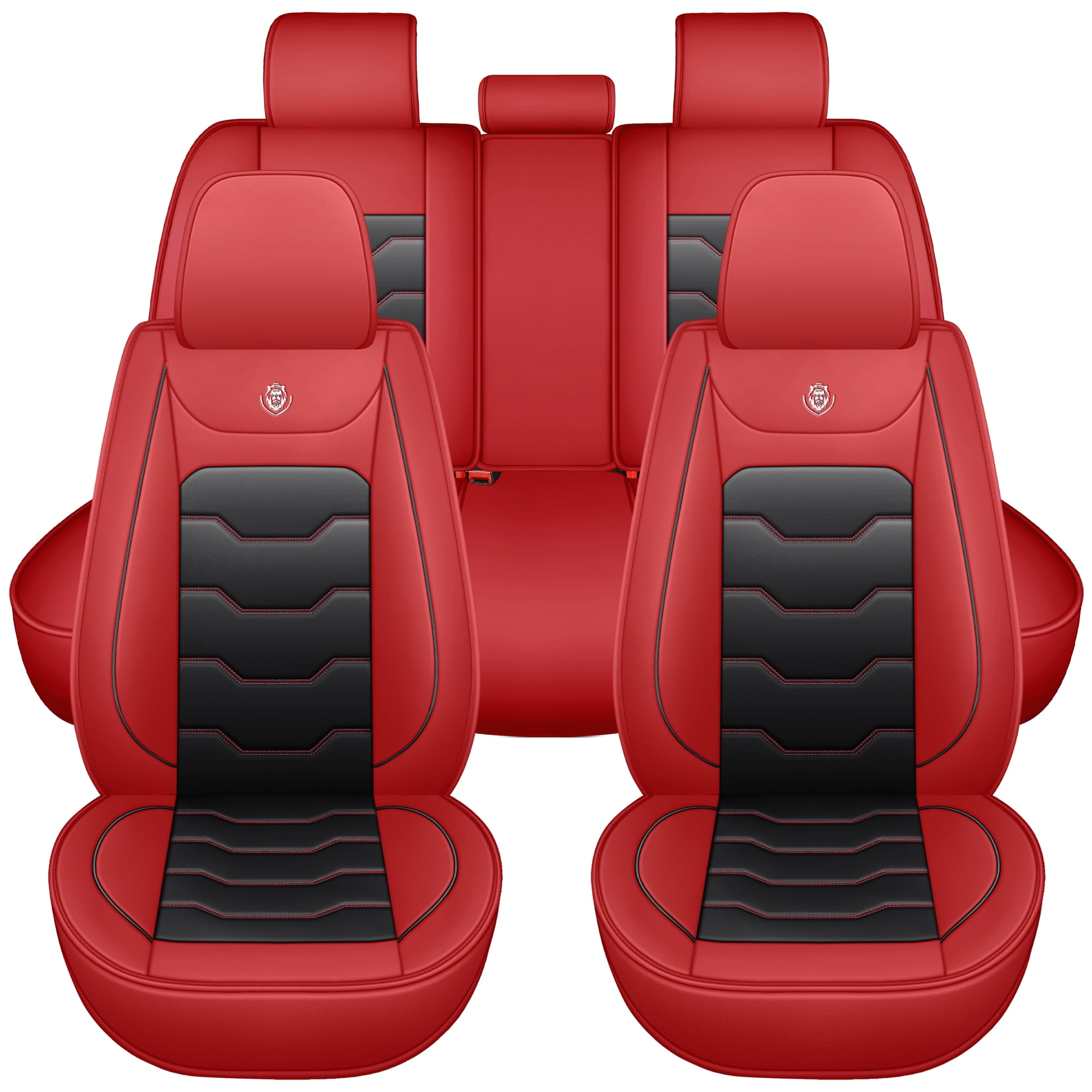 Universal car seat covers, suitable for five-seat vehicles, filled with sponge, comfortable, durable, and trustworthy.