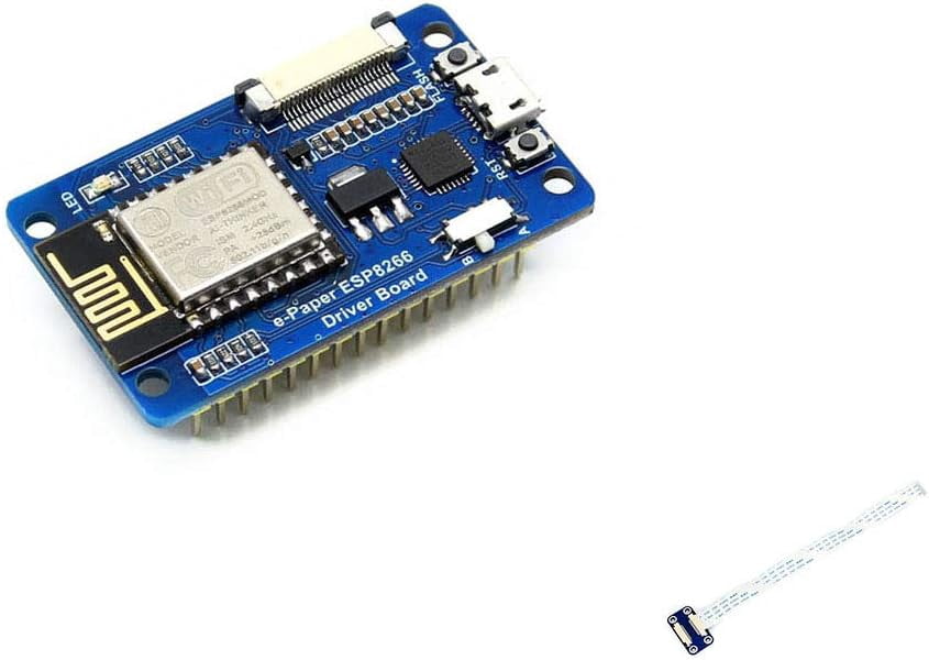 Universal e-Paper Driver Board with WiFi SoC ESP8266 onboard for Various SPI e-Ink Raw Panels Supports Arduino Development