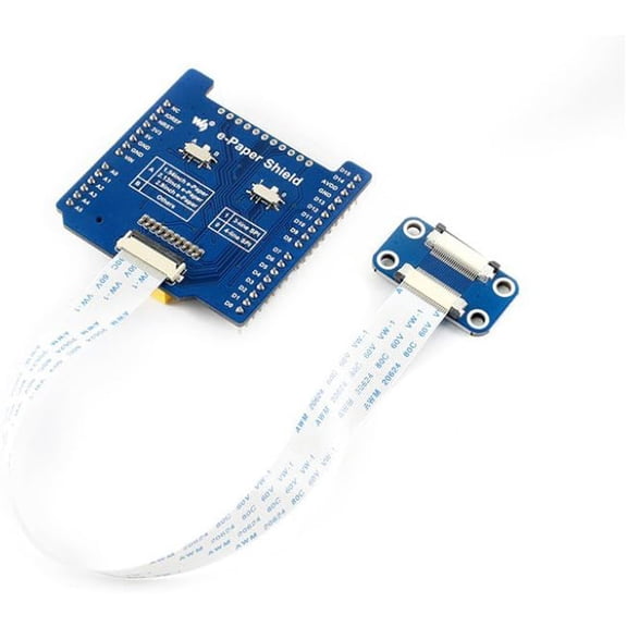 Universal e-Paper Driver Shield E-Ink Hat for Arduino/NUCLEO Supports Various SPI e-Paper Raw Panels Compatible with 3.3V/5V MCUs for UNO, Leonardo, NUCLEO, XNUCLEO