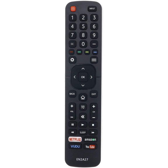 Universal for Hisense-TV-Remote, EN2A27 Remote Compatible with All Hisense 4K LED HD UHD Smart TVs