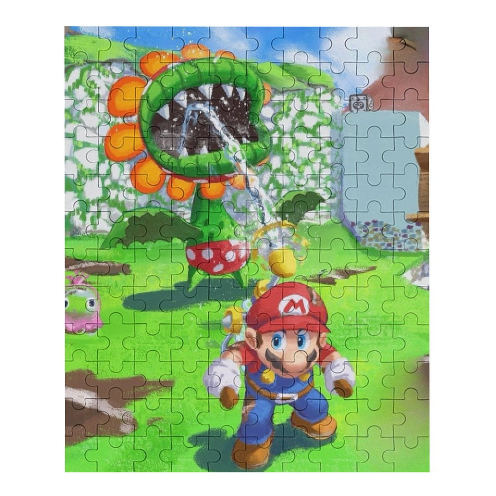 Jogsaw Box Universal jigsaw Puzzle for Kids in a flat box Casual Learning Children ...