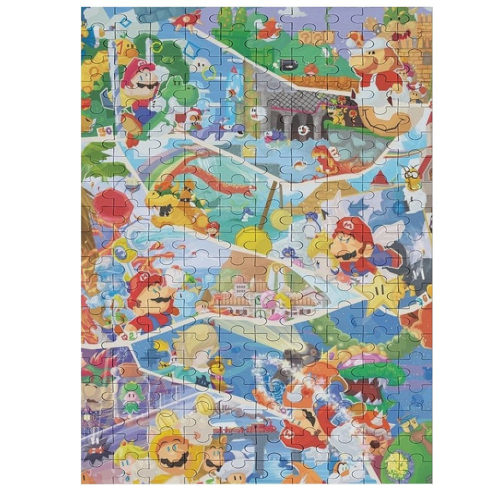 Jogsaw Box Universal jigsaw Puzzle for Kids in a flat box Casual Learning Children ...
