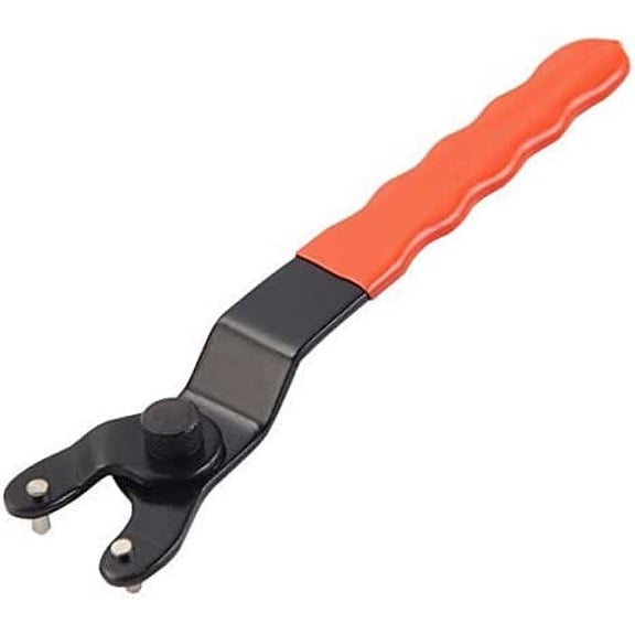 Universal key for angle grinder 10-46 mm with anti-slip plastic handle
