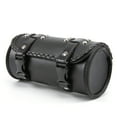 Universal motorcycle tool bag front fork handlebar saddlebag roll