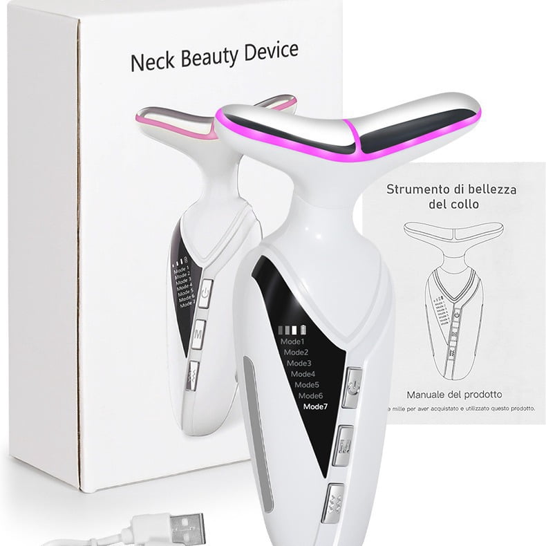 Universal neck beauty instrument for removing neck lines, nasolabial ... - Devices For Improving Neck Lines