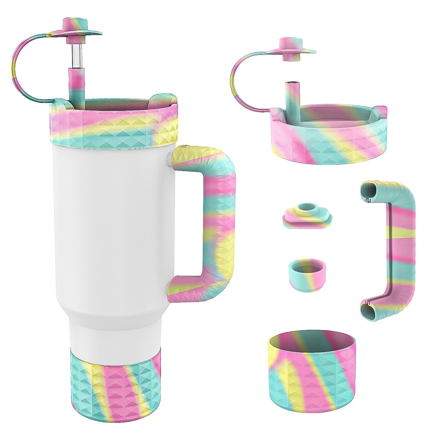 Universal Silicone Accessory Set for Mug -5-Piece Protective Gear ...