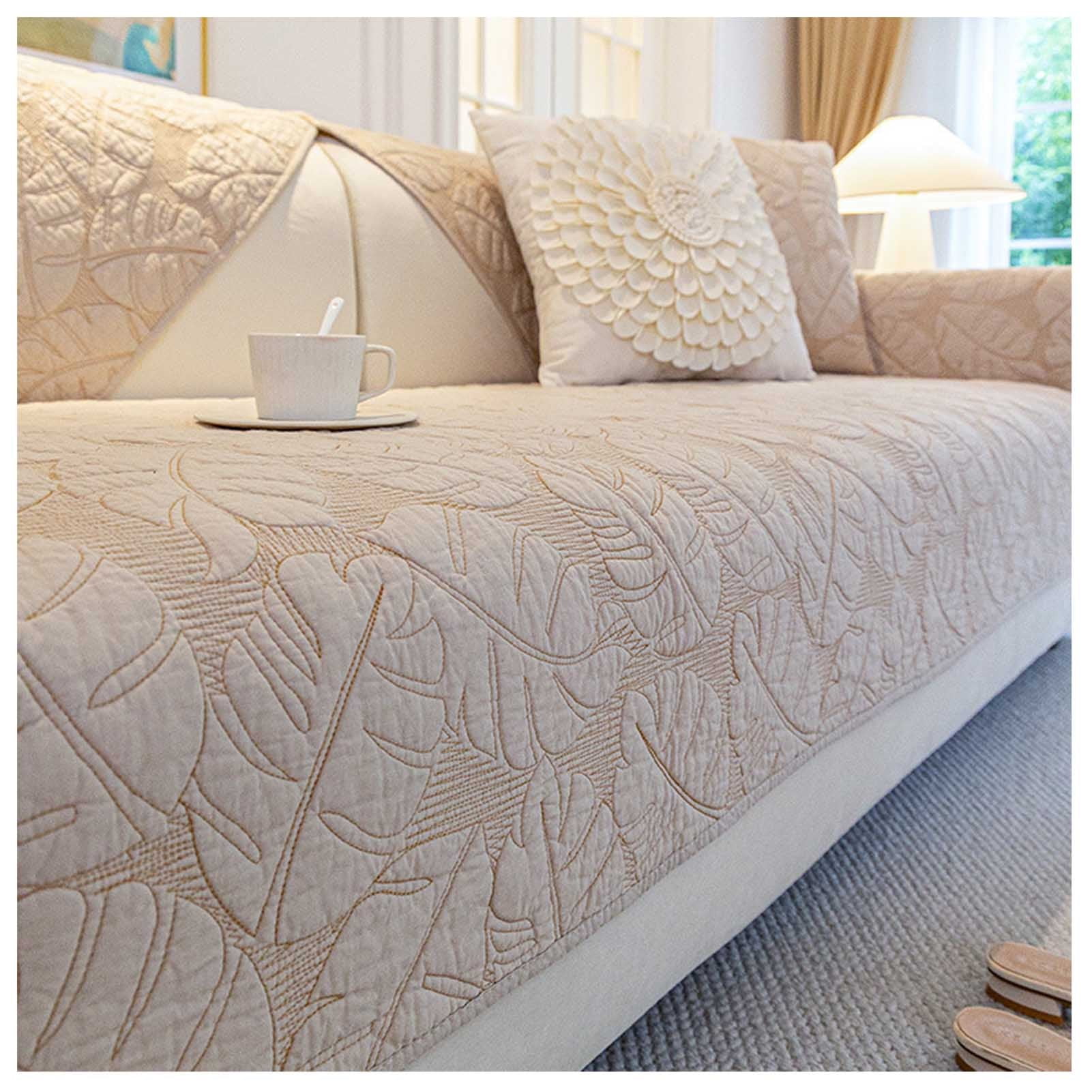 Universal sofa cover, non-slip sofa cover, 1/2/3/4 seater L-shaped sofa cover, corner sofa, washable, for the living room