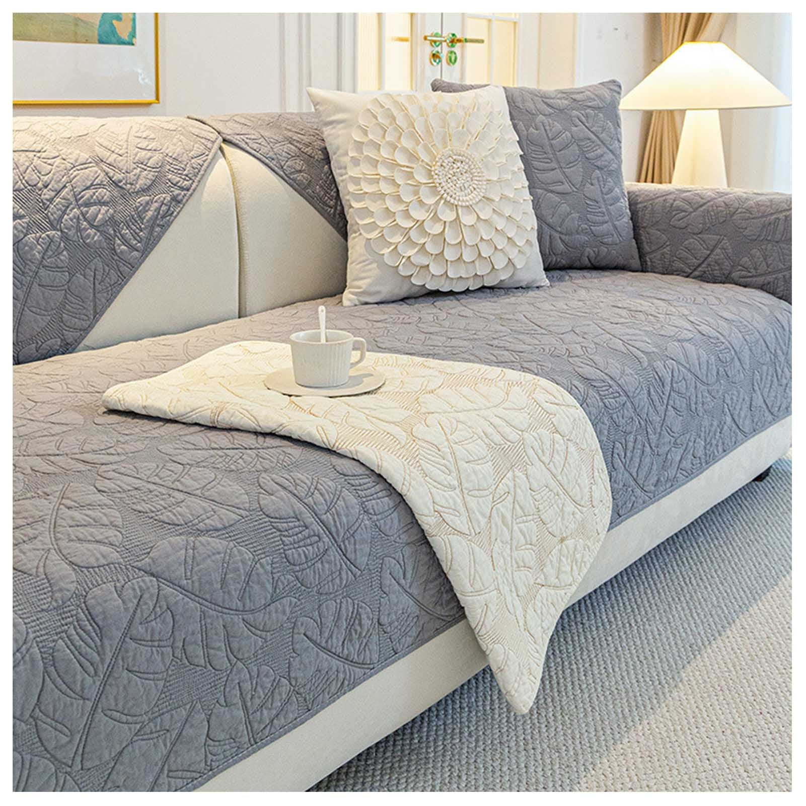 Universal sofa cover, non-slip sofa cover, 1/2/3/4 seater L-shaped sofa cover, corner sofa, washable, for the living room