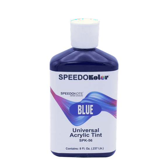 Universal solvent based Blue tint, use in Primers, Bed Liner, SPK-56, 8 ounces