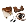 thumbnail image 1 of Universal1eatherCamera Body Case With Contoured Grip And Seamlessly Functional for X Half Film Cameras, 1 of 20