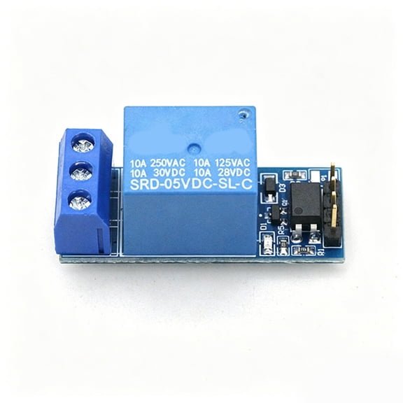 Universally 10A 1 Channel Electrical Relays ABS High or Low Levels Triggering Optocoupler Isolation Relays Module