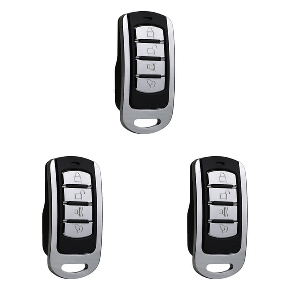 Universally 433MHz Remote Controller Easy Copy Function Durability Housing Portable Design Wide Compatibility