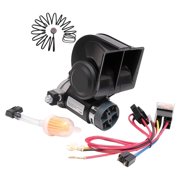 Universally Application Simple Electrical 24V Air Horn with Loud 130dB Alert for Commercial Use Enhances Driving Safety
