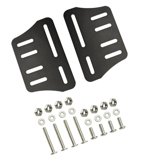 Universally Bed Frame Vertical Conversion Plate Easy Setup Bed Frame Modification to Connection Headboard Footboard