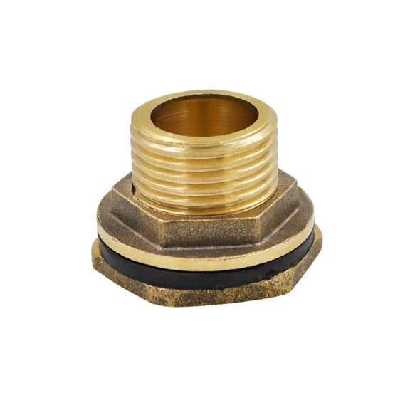 Universally Brass Threaded Fitting For Bucket Tanks Rainwater Barrels Rustproof Water Tap Connector