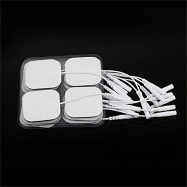 Universally-Compatible 20 Tens Electrodes Pads Reusable Self Digital Th