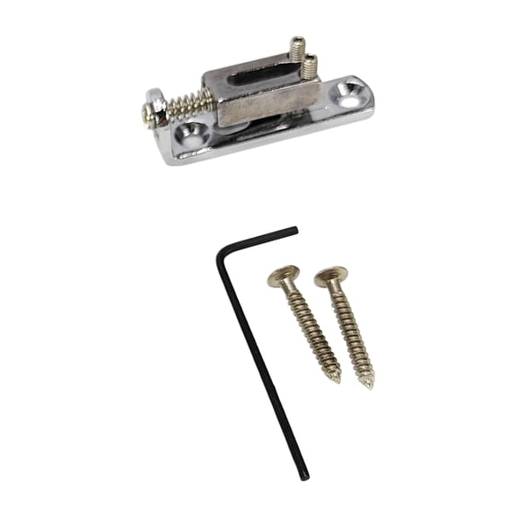 Easy Installation Electric Guitar Bridge with Simple Setup Process Metal Texture for Home Upgrade Compatibility