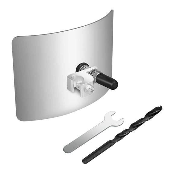 Universally Ground Pool Separator Bonding Part Suitable for Most Skimmers Includes Drill Bit for Easy Installation