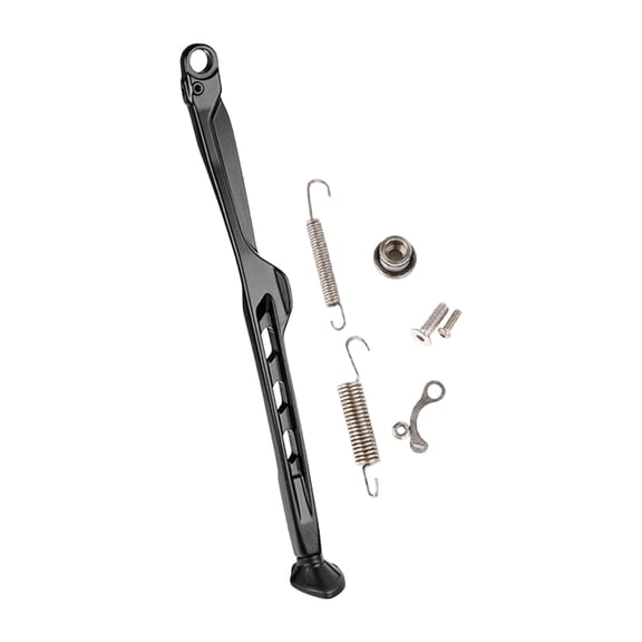 Universally Heavy Duty Aluminum Stable Parking Side Stand Kickstand Bracket Support For Off Roading Motorcycle Lightweight