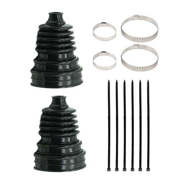 Universally Inner Outer CV Axles Boot Set Silicone Easy Installation For Car Truck Front Wheel Drive Systems