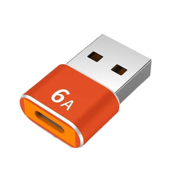 Universally Metal USB Converter Adapter For Seamlessly Type C To USB 120W Charging And 480mbps Data Syncing