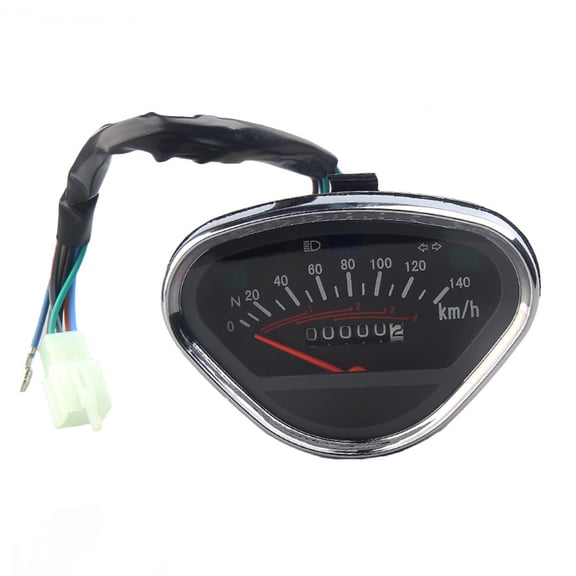 Universally Motorcycle LCD Digital Odometer Tachometer Speedometer Waterproof Gauge Indicators Instrument