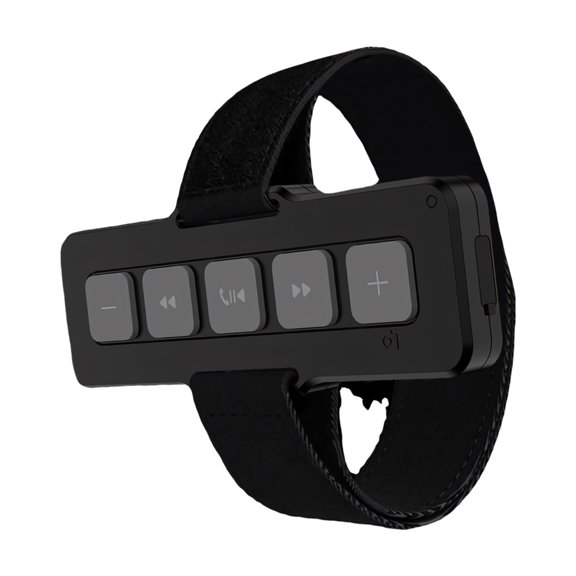 Universally Motorcycle Phone Remote With Double Mounting Option For Secure Calls And Music Control During Outdoor Sports