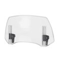 thumbnail image 1 of Universally Motorcycle Windshield Extension Adjustable Spoiler Clamp On Windscreen Deflector For Most Model, 1 of 12
