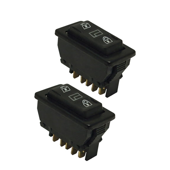Universally Power Window Switches for 12V/24V Car and Trucks 5PIN Terminal Stable Control ABS Construction