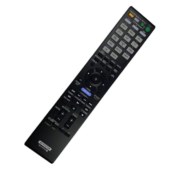 Universally Remote Control RMAAP025 for Home Entertainment Easy Button Layout Comfortable Hold Drops Proof