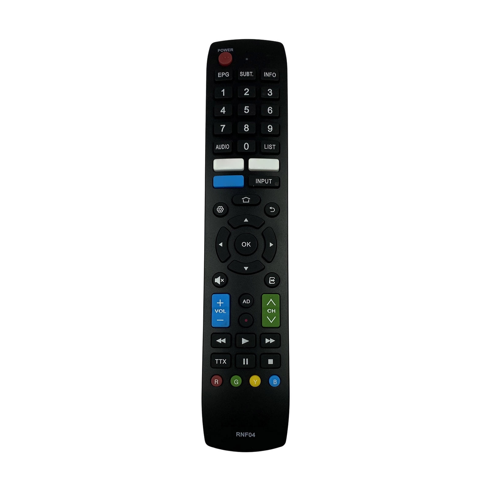 Universally Remote Control RNF04 Comfortable Ergonomic Design Simple to ...
