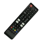 Universally Replacement Remote for Televisions Small Build Easy Operations Button Wide Compatibility Long Distances Use