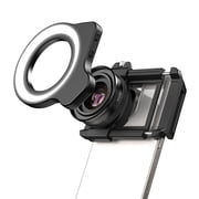 Universally Smartphone Macro Lens 45 Lighting Mode 10X 20X Magnification Captures Plant Detail Photography