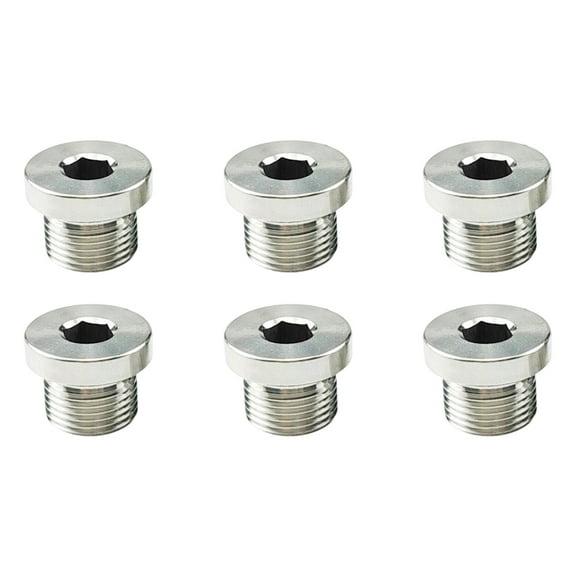 Universally Stainless Steel Hexagonal Plug Equipped Blanking Plugs For Fluid
