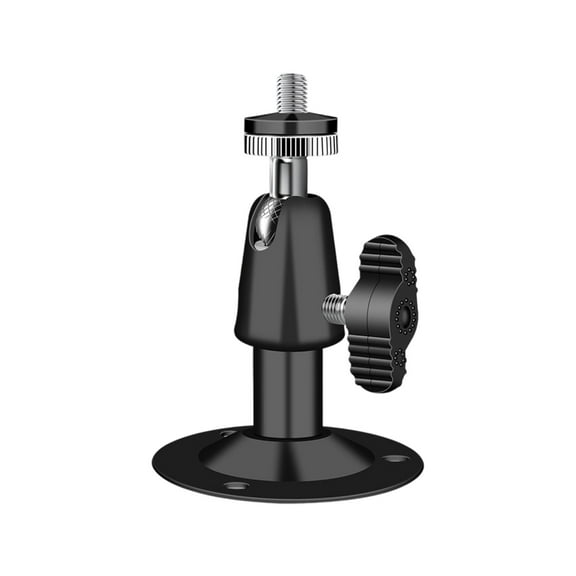 Universal Steel Security Camera Wall Mount With 360 Degree Swivels Rustproof Iron Construction Bracket