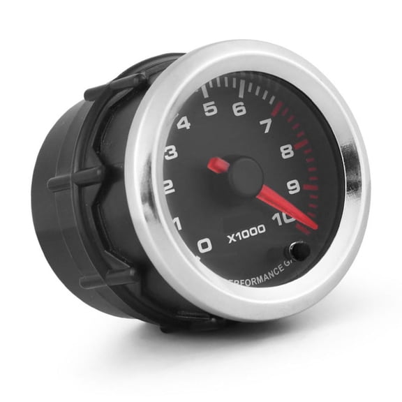 Universally Tachometer Speedometer Dials LED Display RPM Meter for 4, 6, 8 Cylinder Car Boat 12V 010000RPM