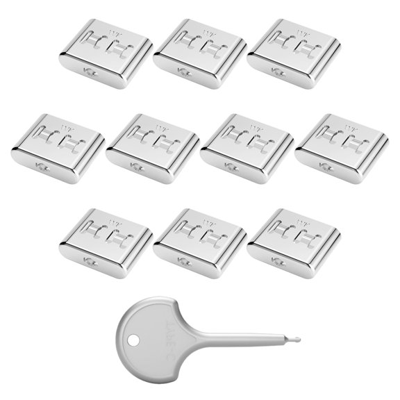 Universally Type C Port Security Lock Stainless Steel Construction USB C Port Blockers for Public Use Gaming Devices