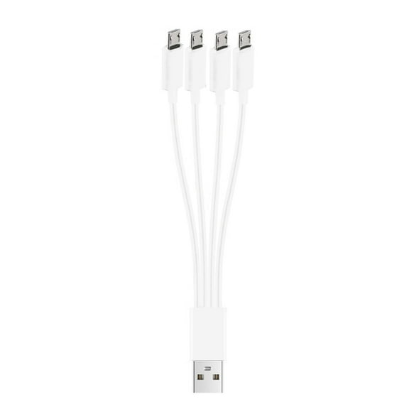 Universally USB charging Cable Multicharging Cable Power to 4 Devices Simultaneously USB Splitter Cable