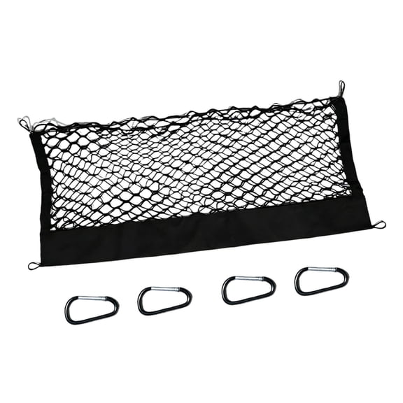 Universally Vehicle Rear Compartment Organizers Truck Bed Cargo Net For Preventing Items From Rolling And Spilling