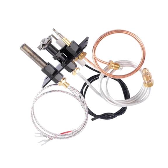 Universals 10002265 Fireplaces Ignitions Assembly Set 3 Way Assembly with Thermocouple Thermopile Replacement Parts