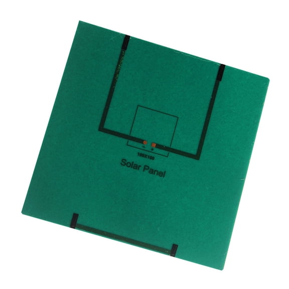 12V Monocrystalline Solars Panel Charging for 9V to 12V Batteries Sustainable Energy Portables Outdoor Solution