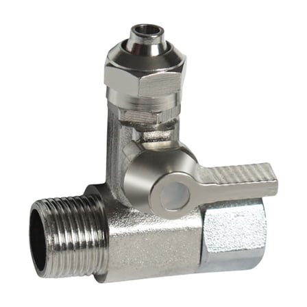 Universals 3 Way Plumbing Fitting for Double Appliance Installation 3/8x3/8x1/4Incha Threaded Copper Water Distributor