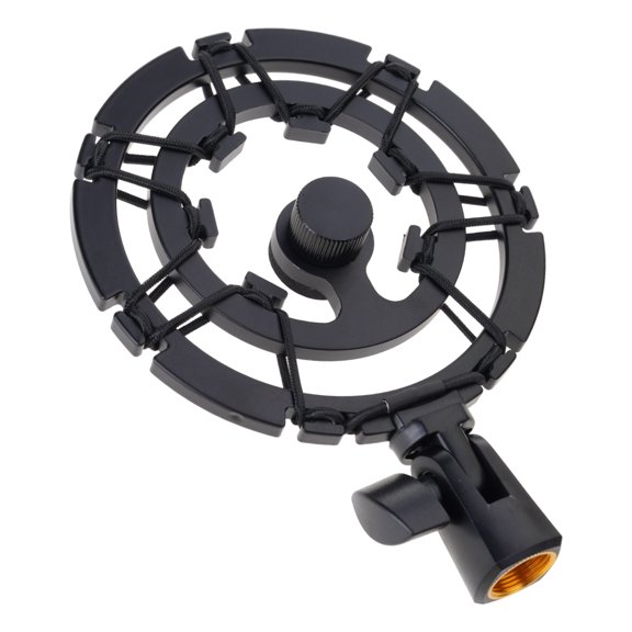 Universals Aluminum Shock Mount for Condenser Mics Anti Vibrations Isolation Design