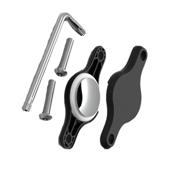 Universals Bicycles Tracking Device Mount With Security Screws Easily Install Concealed Trackers Case For Bike Security