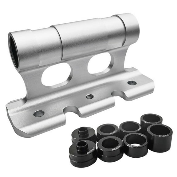 Universals Bike Block Fork Mount with Adapters Car Roof Carry Rack Quickly Release Bike Holder Bikes Front Fork Fixed Clip