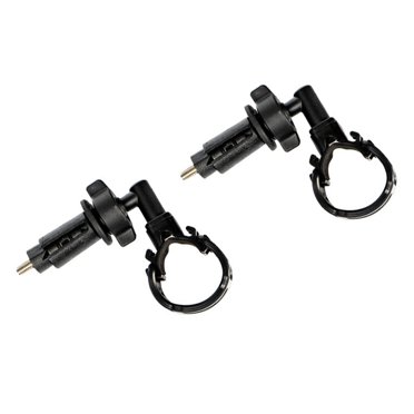 Universal 360° Rotation Bicycle Flashlight Mount - Adjustable Clip-On Holder For Torches, Bikes & More