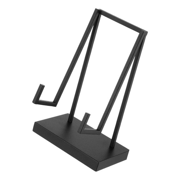 Universals Black Metal Easels Stand Adapts to Any Room Kitchen Bathroom Living Room Enhances Decoration